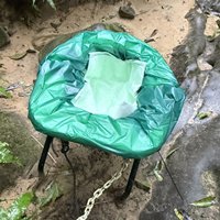 西表島ピナイサーラの滝では携帯トイレを利用できます