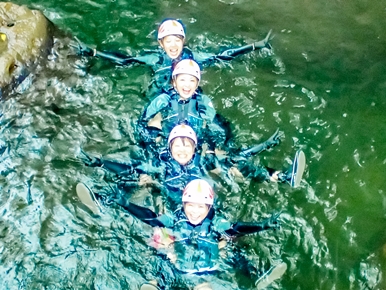 西表島カヌーキャニオニング写真