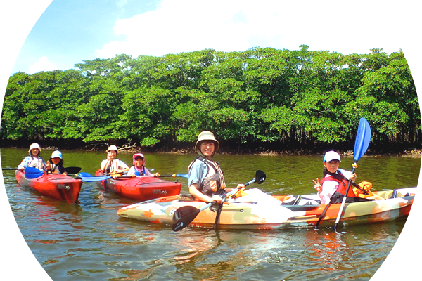 虫にぃにぃと行くカヌー&トレッキング生き物観察ツアー