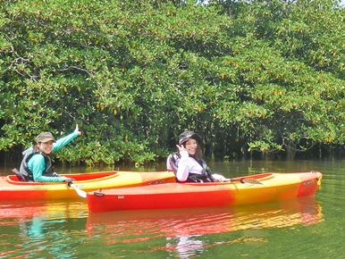 西表島カヌーツアー写真